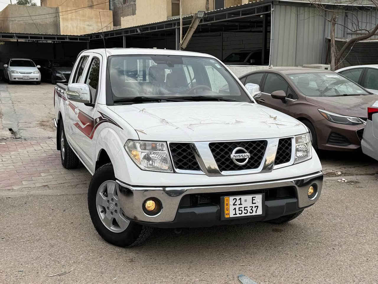 نوع السياره نيسان نافارا 
موديل 2016
كير اوتوماتيك 
محرك كير مكفوله ممفتوح
سياره بدون صبغ فقط بي شبر كارت 
وبي شخطه بلباب وره سكن 
رقم وسنويه جديد تخم تاير جديد
للاستفسار ***********
العنوان ديالى خانقين خناقين, ديالى
