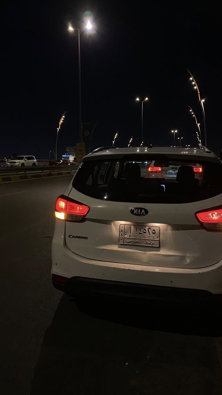 كيا كارينز 2014 للبيع او مراوس
خليجي محرك 2000 دوش 
مكفولة من الضربة عدا طخات بسيطه على وضعها
7 راكب
بنوراما 
شاشة اندرويد 
تحكمات 3 جهات
تبريد قطعتين 
4 اشاير
نظام ايكو
ثلاجة بالجكمجه 
تخم تاير جديد 
وعليها ادامة جديدة بلكات ونوزلات ومنظومة بانزين
رقم واسط مشروع وطني تحويل ثاني يوم بـ اي مكان
السعر 128 وبي مجال 
للاتصال واتساب او هاتف / ***********
