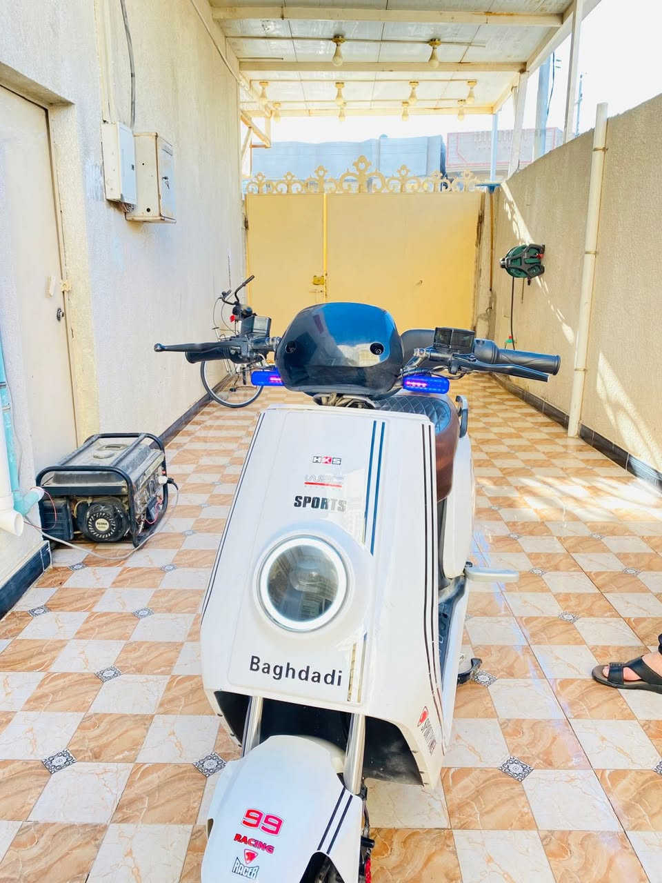 السلام عليكم عندي دراجه البيع أسم دراجه كاسة جديده عندي وصل  سعرها مليون ٦٠٠وبيه مجال
***********
