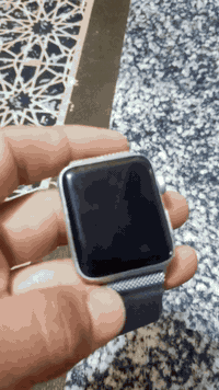 سلام عليكم ورحمه Apple Watch للبيع او مراوس جيل الرابع
بطاريه83 غنيه ع تعريف شرط إذ مو ثكيله واصليه ترجع تربط ع ايفون فقط فول مواصفات مكاني فلوجه حي شهداء سعر 150 الف قفل اتصل***********واتساب
