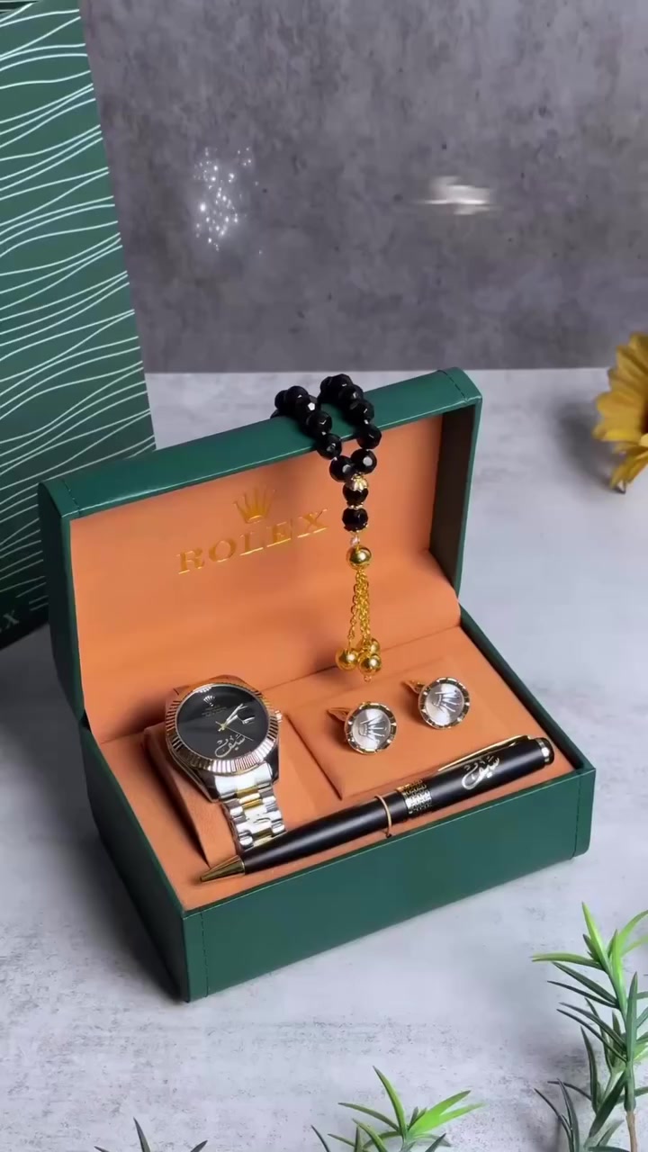 🔴 الساعة الفضي ذهبي غير متوفرة حاليا 🔴
🔴 الساعة الفضي اسود غير متوفرة حاليا 🔴

بوكس ساعة رجالي 🖤🔥
مكون من:
ساعة ماستر كوالتي 💯
قلم حفر ليزر 💯
بزم قميص 💯
سبحة كرستال 💯

السعر 55 الف
 #هدايا #هدايا_رجاليه #ساعات #رولكس


**إذا كنت صاحب هذا الإعلان وتريد حذفه لأي سبب، رجاءا أرسل رسالة إلى الدعم الفني**