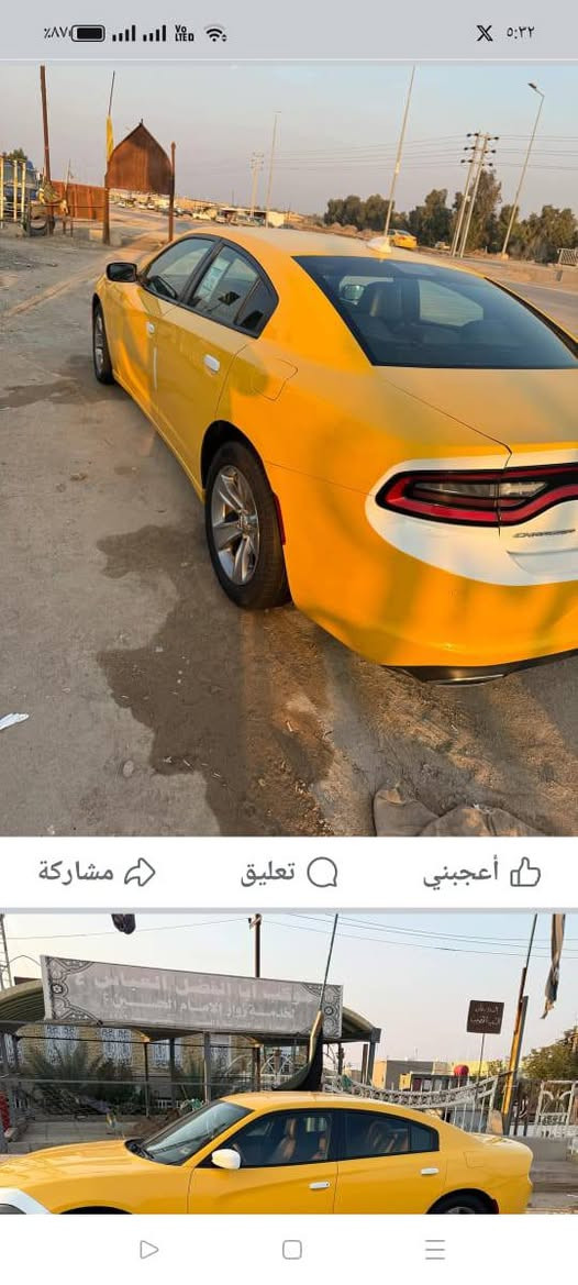 السلام عليكم /للبيع جارجر  تكسي  رقم بغداد مرمزه/١٥مرمزه ١٧ معامله كامله فاحص بأسمي ضرر جاملغ خلفي فقط بدون ايرباك اوفتح برغي / التصال***********
***********
