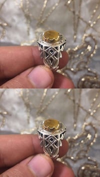 محبس فضة • ياقوت أصفر • بغداد