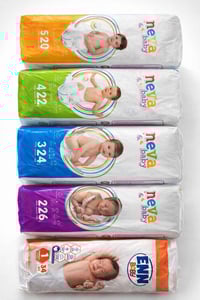 توفر لدينا حفاظات " نيفا بيبي" درجة اولى تركي سعر مناسب جداً متوفر من ...