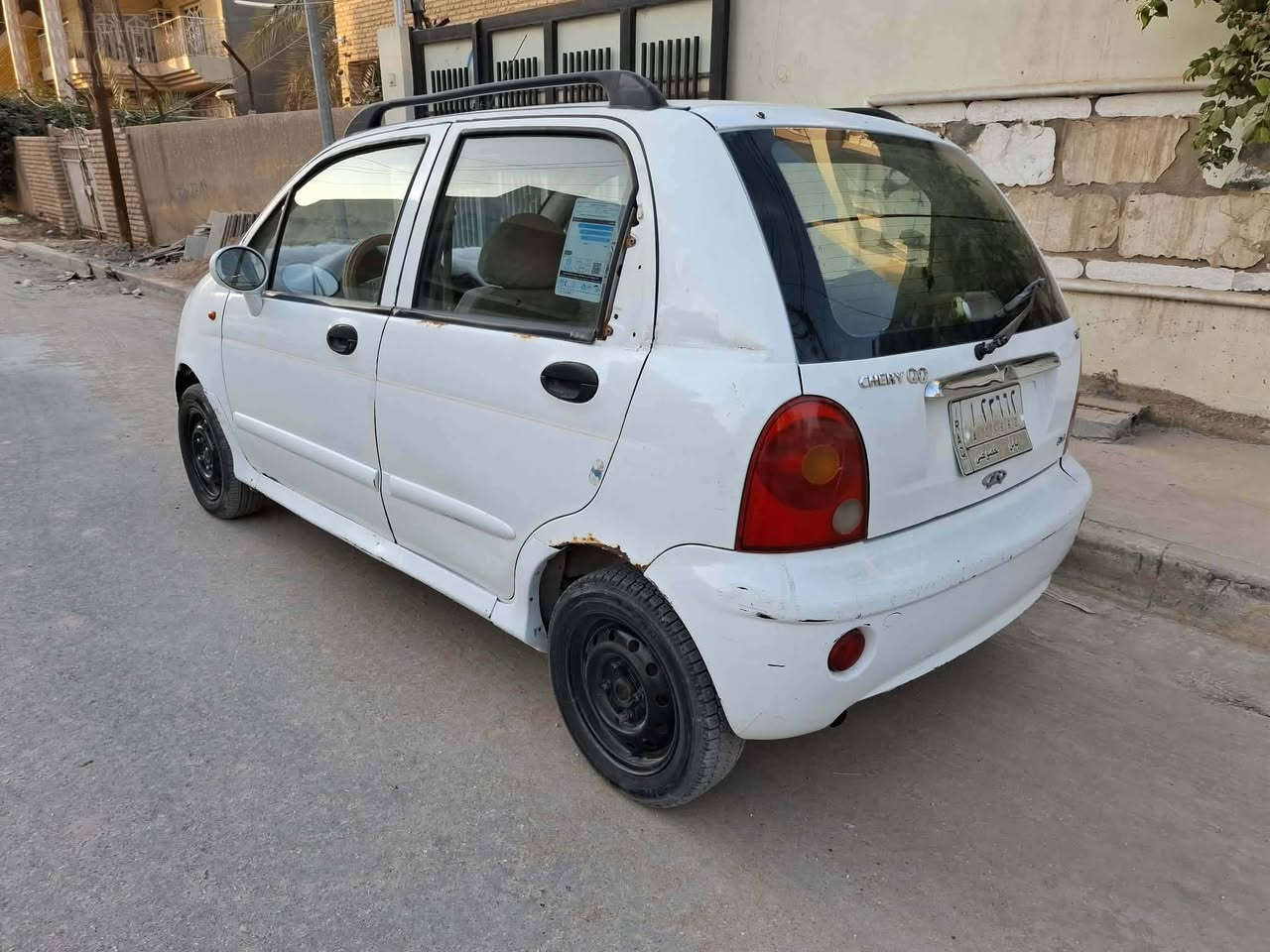 السلام عليكم 
للبيع ب ٢٣ ورقه 
شيري كيو كيو موديل ٢٠١١
كير اوتوماتيك 
جاهزه سياره نكره سلف 
مكينه ٤ سلندر 
رقم بابل سنويه ٢٠٢٧ 
مكاني بابل الحله شارع ٦٠ حي الاساتذه

*********** موجود وات ساب أو ماسنجر
سياره أحله من صور بهواي
