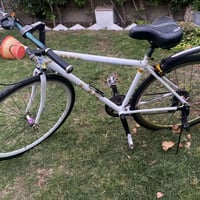 بايسكل منشأة ياباني  نوع c700 حجم ٢٦  نظافه ٨٥ %  نقص بريك امامي مع تح...