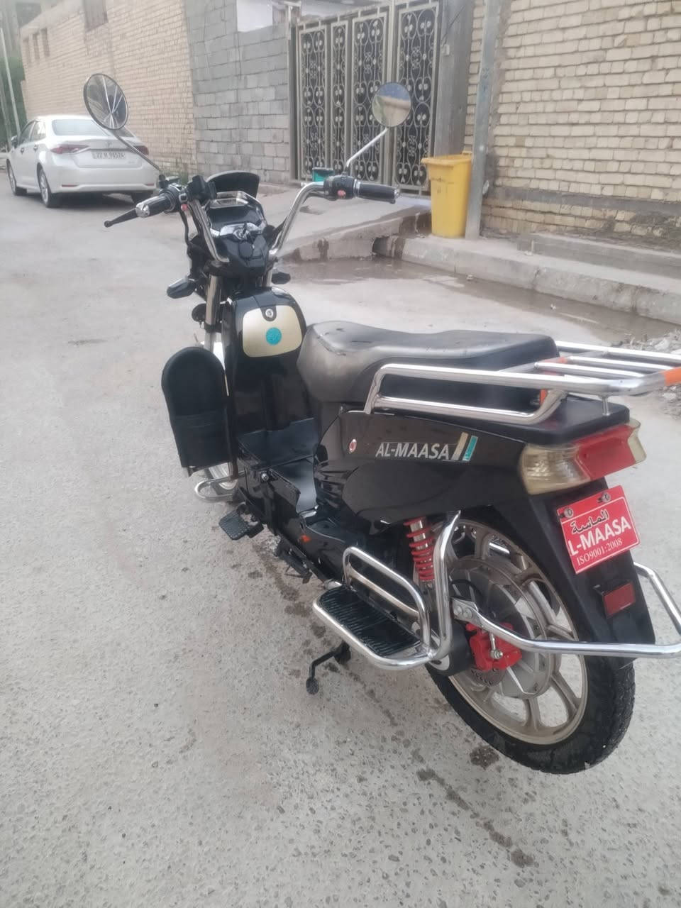 دراجة للبيع ماسة موديل 23جهاز مانع سرقه جهاز تشقيل من بعد كهربايات شقالة بطاريات عل الفحص السعر380وبي مجال ***********
