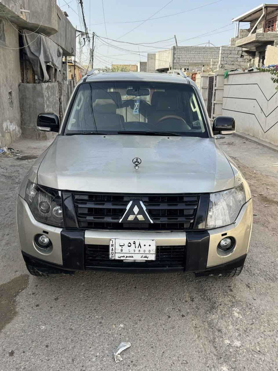 #_للبيع_فقط🚘
—————————-
ميسيبوشي باجيرو ٢٠٠٧ شكل ٢٠٠٨رقم بغداد
حبتور سلايد روف كشن كهرباء دفلوك حساسات
مكفوله من الضربه والصبغ كير محرك تبريد  ٣ قطع تبريد جاهزة   وبالعافيه ع الياخذههً 
—————————————————————
#_السعر / ٩٨ ورقة💰و بي مجال
#_للاستفسار / ☎️***********
#العنوان / بغداد محموديه  
————————————————
