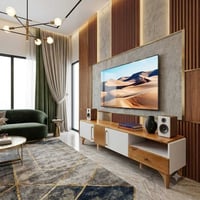 ميز بلازما • طاولة بلازما • ستاند بلازما • تصميم عصري • تركي • اثاث من...