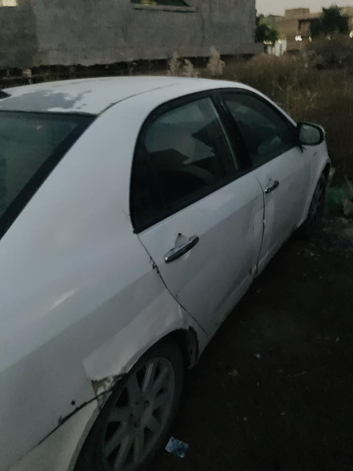 سلام عليكم
بيها ضربه بل جنطه ممصلحها
عليها غرامه 500 عليه 
ب 35 
باسمي مكانها بابل حله
***********
