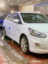 اكسنت موديل ٢٠١٢ خليجي بغداد محرك ١٦٠٠ دوش رقم جديد بيهة صبغ نص بنيد و...