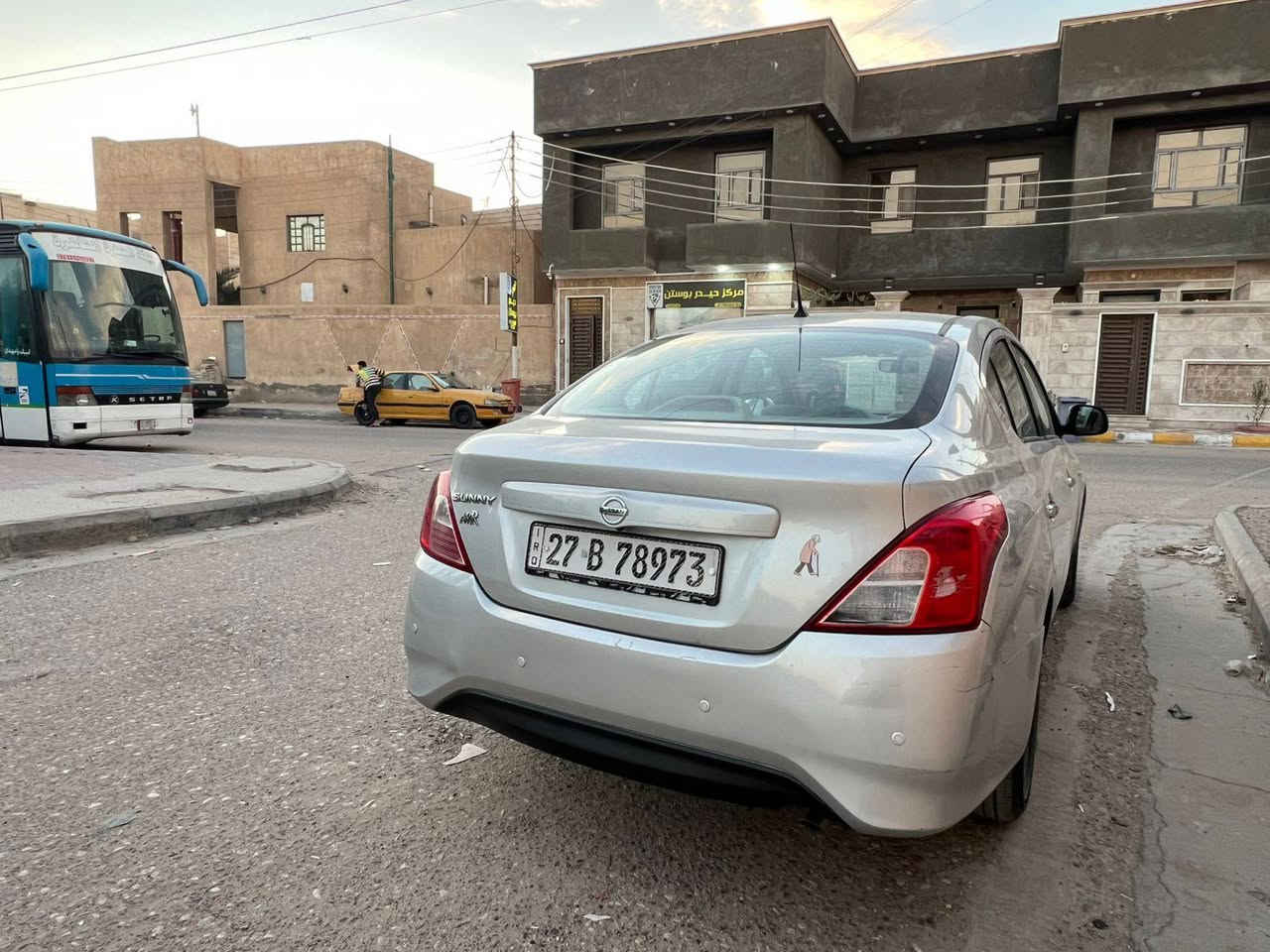 السلام عليكم نيسان للبيع موديل 2023معوقين رقم ذي قار الجديد وكاله بأسم  المشتري بيه صبغ بالباب وبارد  سياره جديده السعر 120الاتصال على الرقم *********** خاص مغلق
