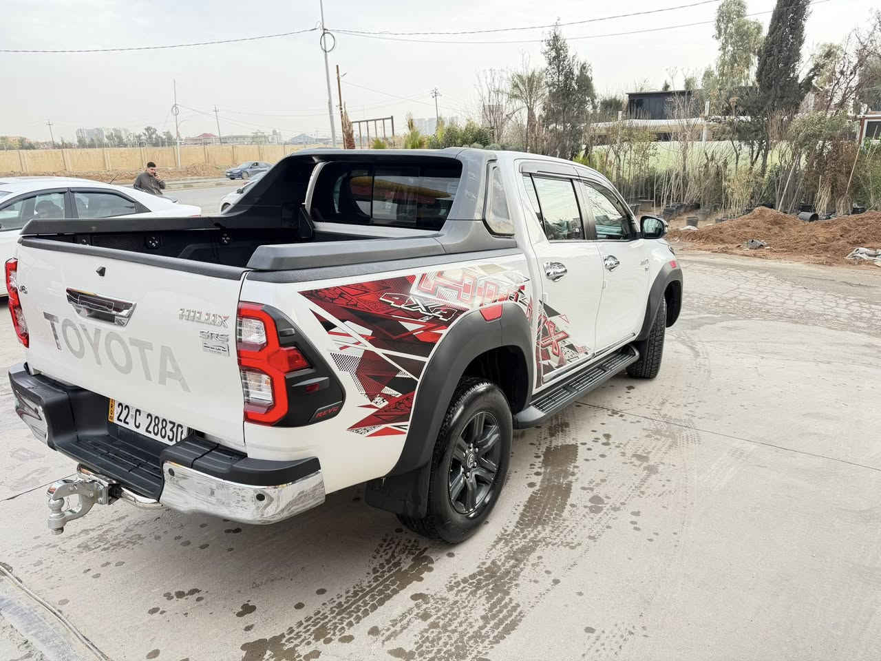 السلام عليكم
للبيع ‼️‼️‼️

تويوتا هايلوكس بيك آم 

🔸موديل 2021🔸

🔸مواصفات سيد نهرو باب أول🔸

🔸لون ابيض🔸

🔺شخط بين البابين جهة السايق ومرشوش فقط بدون فتح أي باب وأي عيار والباقي مكفول 🔺

🔸السيارة رقم اربيل بأسمي هزة فحص كله جديد🔸

🔶 السيارة ماشية 127 حقيقي

🔶محرك محرك وقير شرط

🔶السيارة محرك 6

🔶السعر 300$ ومجال 

🔶مكان السيارة - اربيل

📞- ***********
