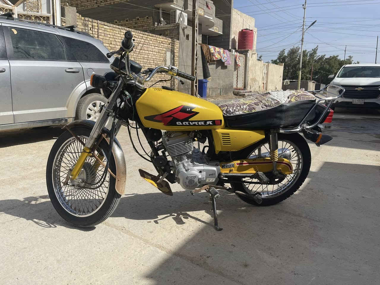 بسم الله
دراجه نامه برو ٤ كير 
دراجه أوراق أصوليه موديل ٢٠٢١ 
دراجه كفاله عامه كلاجات جديد تواير جديد 
السعر ٦٠٠ 
مكاني قضاء النصر 
الاتصال ***********
