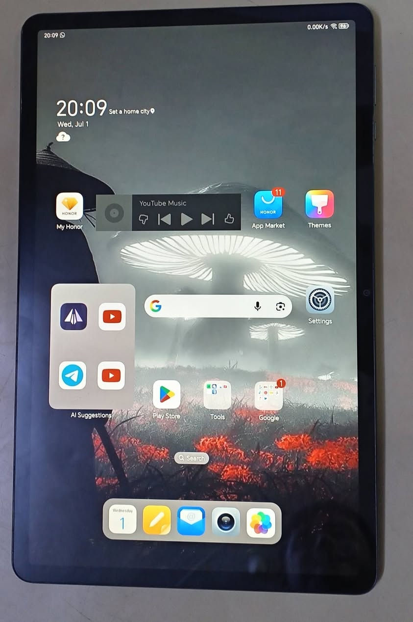 ✅ ايباد هونر باد اكس 9 للبيع
✅فولل موصفات
✅ رام 7
✅ ذاكره 128
✅السعر 230
✅ التواصل عل رقم او خاص
***********
