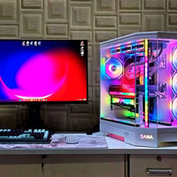 تجميعة كاملة • رايزن 7800X3D • RX 7800XT