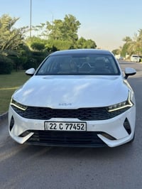 كيا k5 2022 خليجي فول 1/1 مكفوله من الصبغ والتبديل بيها بارد قليل سونا...