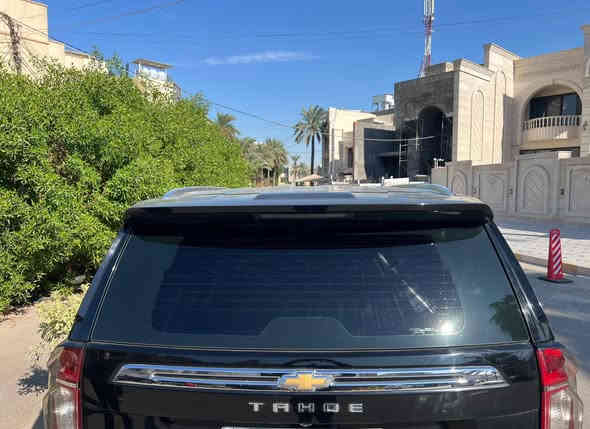 تاهو 2021 خليجى وكاله منصور LS 

مصفح مسجل بل سنويه (درع )

بدون حادث بدون صبغ 

كير محرك مامفتوح شرط فحص 

ماشيه 36 رقم شمالي سليمانيه 

مكانه بغداد المنصور او سيديه 

 وكاله او  تحويل اني حاضر 

سعر ٨٥ الف دولار 

***********
ابو كرار
