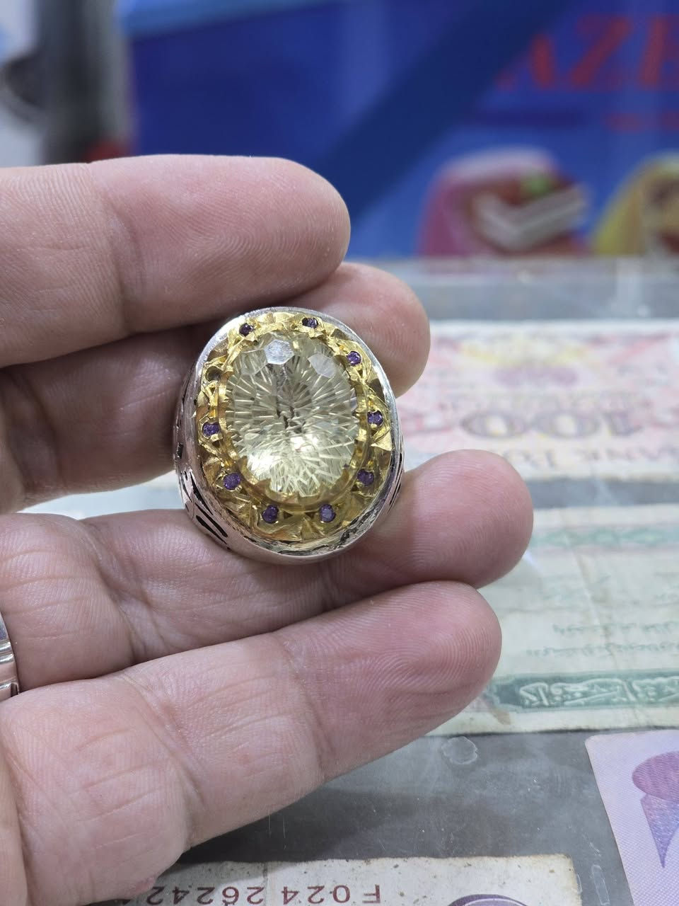 جوهره سترين افريقي مترش
صياغه يدوي قياس ٢٣
شهاده منشأ


**إذا كنت صاحب هذا الإعلان وتريد حذفه لأي سبب، رجاءا أرسل رسالة إلى الدعم الفني**