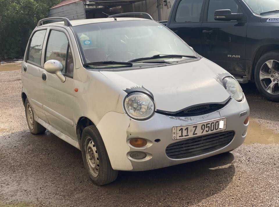 كيو كيو 2013 بدون صبغ ماشيه 85 محرك 4 سلندر كير اوتماتيك سياره جاهزه رقم بغداد ابسمي تحويل مباشر هزه وسنويه جدد رقم شبه مميز  السعر 30 للستفسار ***********
