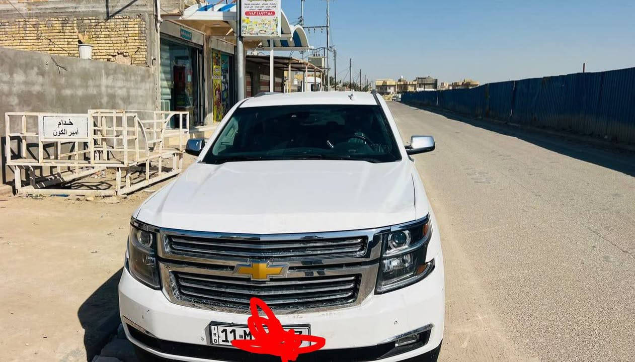 تاهو برايمر موديل ٢٠١٧ رقم بغداد انكليزي
فول مواصفات بصمات ابواب وتشغيل رادارات حساسات جانبيه وخلفيه نقطة عميا كشنات جلد منفصل سياحي اشارات بالمري  قاصه سريه وبعد بيها هواي مواصفات. 
وارد امريكي بيها ٣ قطع اثنين صبغ وحده تبديل بلادي نفس اللون 
السعر ٢٩٠ $ وبيه مجال ***********
***********
