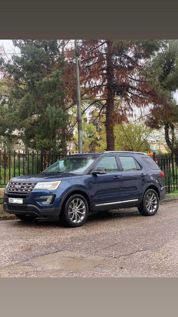 کــــوردی تەنها فرۆشتن بە نقد 

. فۆرد ئیکسپلۆرەر ئەمریکی 
. مـــــــۆدیل / ٢٠١٦ 
. مواسفات / XLT فوول 
. پانۆڕاما . دەبل ئەکسل . کوشن جلد و کارەبایی و سارد و گەرم 
۳ ڕیز کوشن ، تەبرید مەرکەزی 
بەسمە و شغال ، زۆر مواسفاتی تر 
.مەکینەV6_3.6 گێڕ ومەکینە کپس
.مەودای ڕۆیشتوو 100 هەزار میل 
. ڕەقەم هەولێر سەنەوی نــــوێیە 
. دوو پارچە سبوغ = چاملغ و دەرگا 
بێ ناوگرتن ، ئێڕباگ تەنها شان 
پێش و پشت کەپس سۆناری هەیە 

ناونیشان / هەولێر 
بۆ پەیوەندی / *********** 

نـــــرخ / ١٦٥$ مجال 
................................

عربی فقط بیع نقد 
ماعندنا مراوسة ماعندنا اقساط 

. فورد اكسبلور ، وارد آمریكی 
. مــــــــــودیل / 2016 
. مواصفات / XLT فوول 
. بانوراما ، بصمة و شغال 
دبل آكسل ، تبرید مركزي 
كشن جلد ، كشن كهربایی
كشن تدفئة و تبرید ، ۷ راكب 
. م/ V6_3,6 جیر و محرک کبس
. رقم اربیل دولی سنویە جدید 
. ماشی 100 الف مایل 
. قطعتین صبغ سونار موجود 
. جاملغ و باب سایق . ایرباك بردة
. بجم و خلفی كبس بدون دواخل 

. عنوان آربیل 
. للاتصال : *********** 

سعر ( ١٦٥ $ ) مجال أربيل, العراق
