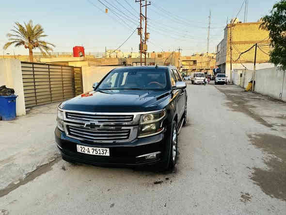 ‏اللهم صل على محمد وآل محمد
إسلام عليكم تاهو موديل 2016 الون اسود 
سياره رقم أربيل بسمي تريد تحويل تريد وكاله خادم 
السعر 268 وماكو هيج سعر وحادث بل خير الصير من نصيبه 
سياره حادثها جاملق الخلفي والجنطه بدون يرباك يعني كفاله من اليرباك شرط البجم كبس بدون دكه 
صور الحادث مرفقه ويا المنشور سونار مرفق ويا المنشور فقط حادث مريكه البنيد والباب والجاملق فقط رش صبغ 
سياره ماصفاتها معروفه 
محرك 5300
سياره قاصه جكمجه
كشنات كهرباء ⚡️ 
سبعه راكب 
تلث قطع تبريد 
ويل كب كروم 22 
معروفه مواصفاتها LT
العنوان بغداد الدوره 
الهاتف ***********
