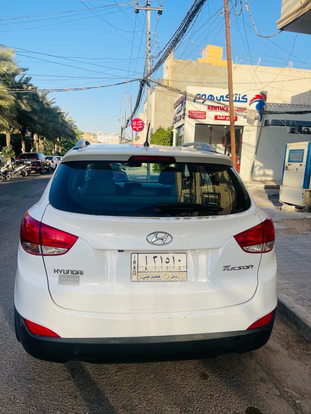 للبيع هيونداي توسان 2013 وارد خليجي 🚗

✅ اللون: أبيض
✅ محرك 2400 دوش
✅ الممشى: 240 ألف كم
✅ رقم بابل وباسم المالك

السيارة مرتبة جدًا واستخدام شخصي، كلشي بيها شغال وما تحتاج أي مصروف.
بيها بنيد مصبوغ، وبابين جهة السائق مصبوغات أثر شخوط فقط،.

💵 السعر: 130 ورقة وقابل للتفاوض بالمعقول بعد المعاينة.
📍 المكان: كربلاء

للجادين فقط:
📞 ***********
