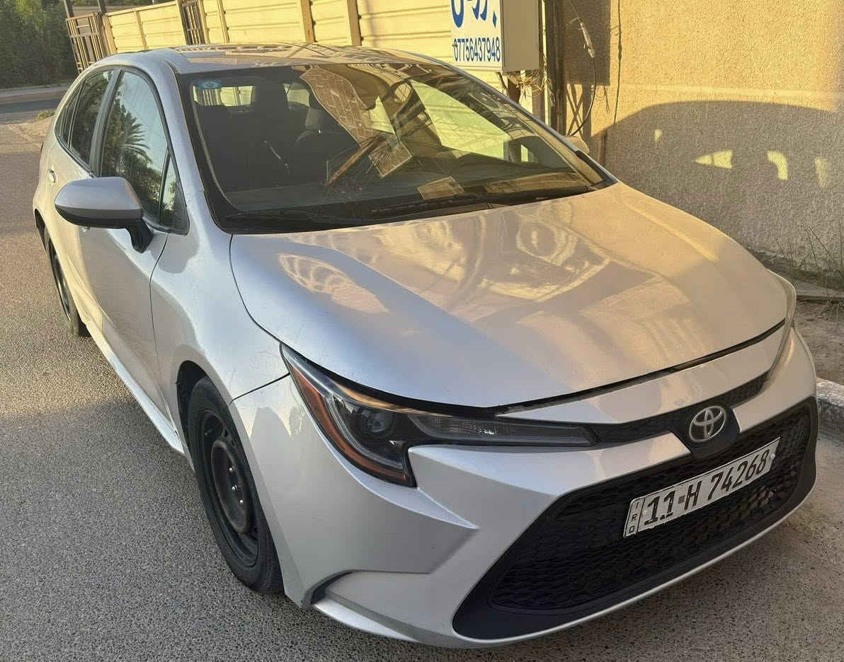 السلام عليكم
كورلا 2020 le امريكي
السعر 118 وبي مجال بسيط 
محرك 1800 vvt
هندبريك بصمة 
شاشة كامرة 
لايت عالي ناصي زينون 
لايت ابو اللد 
فول تحكم ستيرن 
كروس سرعة 
مشروع وطني بغداد باسمي 
حادث جاملغين وبنيد 
مكان السيارة الغزالية او المنصور 
***********
