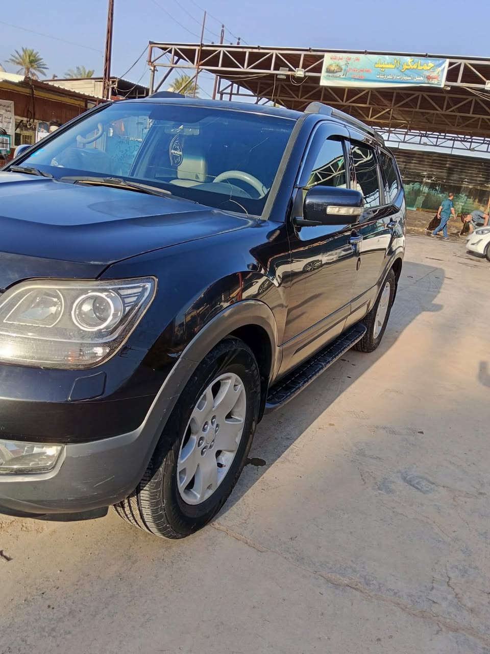 السلام عليكم مهافي 2009 فول بصمه زراك لايت فتحه كراسي جلد تدفأ محرك 6v لون نيلي بيه جراد البنيد والسقف السعر 115 او مراوس بموستنك واتساب ***********
