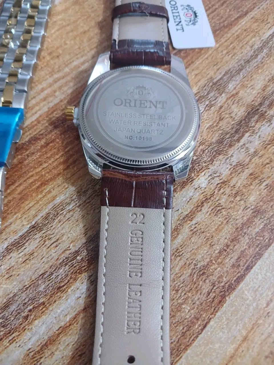 ساعه اورنيت باتري  باله جديده نظافته 100% كشخه واناقه ثقيلة الوزن
مع سير جلد وسير حديد مع علبته الاصليه 

 كوالتي عالي سنانر شغاله سعر القطعه مع توصيل ٣٥ الف مع علبه 

مينه حبري مميزه

بالعافيه الي ياخذها

متوفره قطعه وحده فقط 

تابعني دئمن انشر ساعات قديمه وجديده


**إذا كنت صاحب هذا الإعلان وتريد حذفه لأي سبب، رجاءا أرسل رسالة إلى الدعم الفني**