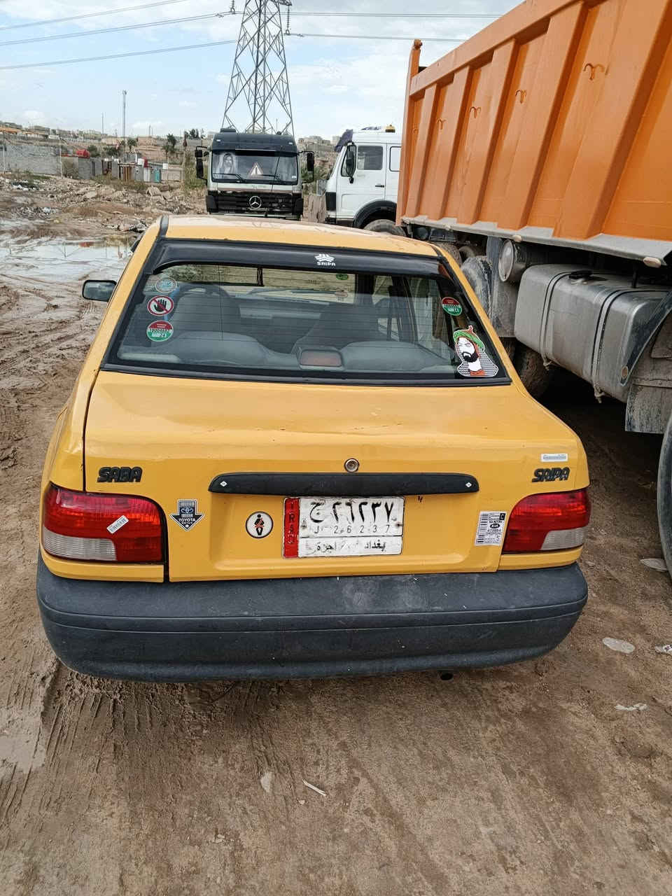 السلام عليكم سايبا2011 مكينه بحالها ممتازه وكيرهابس الرابع مرات يفلت سياره كهربائيات وحداديه وتخم تاير كله جديد شاصي معمر رقم بغداد اصولي مستمسكات راعيهه كله موجود بس ما متواصل ويا السعر 11 بيه مجال حك الجيه العنوان نجف شارع المدينه رقم الهاتف ***********
