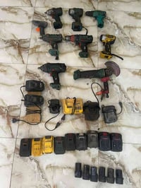دريلات • بطاريات • فحم