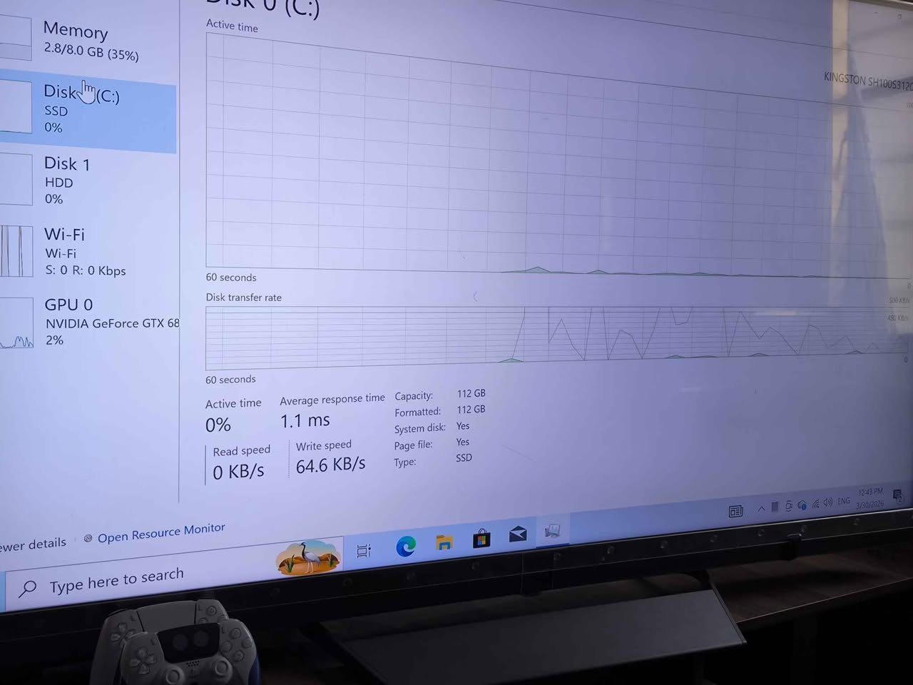 السلام عليكم حاسبة دسكتوب كيس فقط 
جميع المواصفات موجودة بالصور
الكيس Cooler Master اسود ملموم
MB: Intel
CPU: core I7 Gen3 
GPU: MSI GTX 680 2GB
Ram: DDR3 2X4 8gb speed 1333
HDD: 2TB 
SSD: 120 GB hyperx
PWO: 650W thermaltake 87
2 fans with LED

المشاكل 
دكمة الباور ثابتة على التشغيل بس ماكو تاثير على أداء الجهاز
السعر 250
يوجد توصيل لجميع المحافظات ب5 البصرة, العراق


**إذا كنت صاحب هذا الإعلان وتريد حذفه لأي سبب، رجاءا أرسل رسالة إلى الدعم الفني**