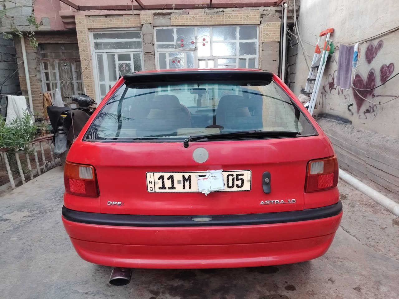 سلام عليكم
اوبل استرا موديل ٩٢ للبيع مكينه ١٨٠٠ دوش سيارة جهازة من كلشي السعر ٣٨ وبيهة مجال
ديالى /بعقوبة***********
