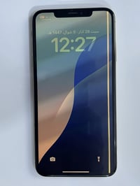 أيفون X max للبيع  ذاكره 256 بطاريه 79 بلاديه الضهر مكسور مثل ما موضح ...
