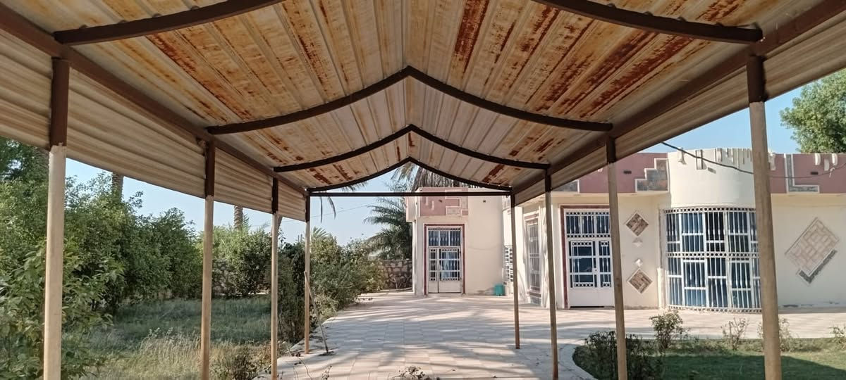 السلام عليكم سقيفة جينكو ثقيل طول 12 م وعرض 5 م تأخذ سيارتيتن السقيفة حلوة ونضيفة عارضها ب650مكاني بابل معمل السكر للتواصل ***********
