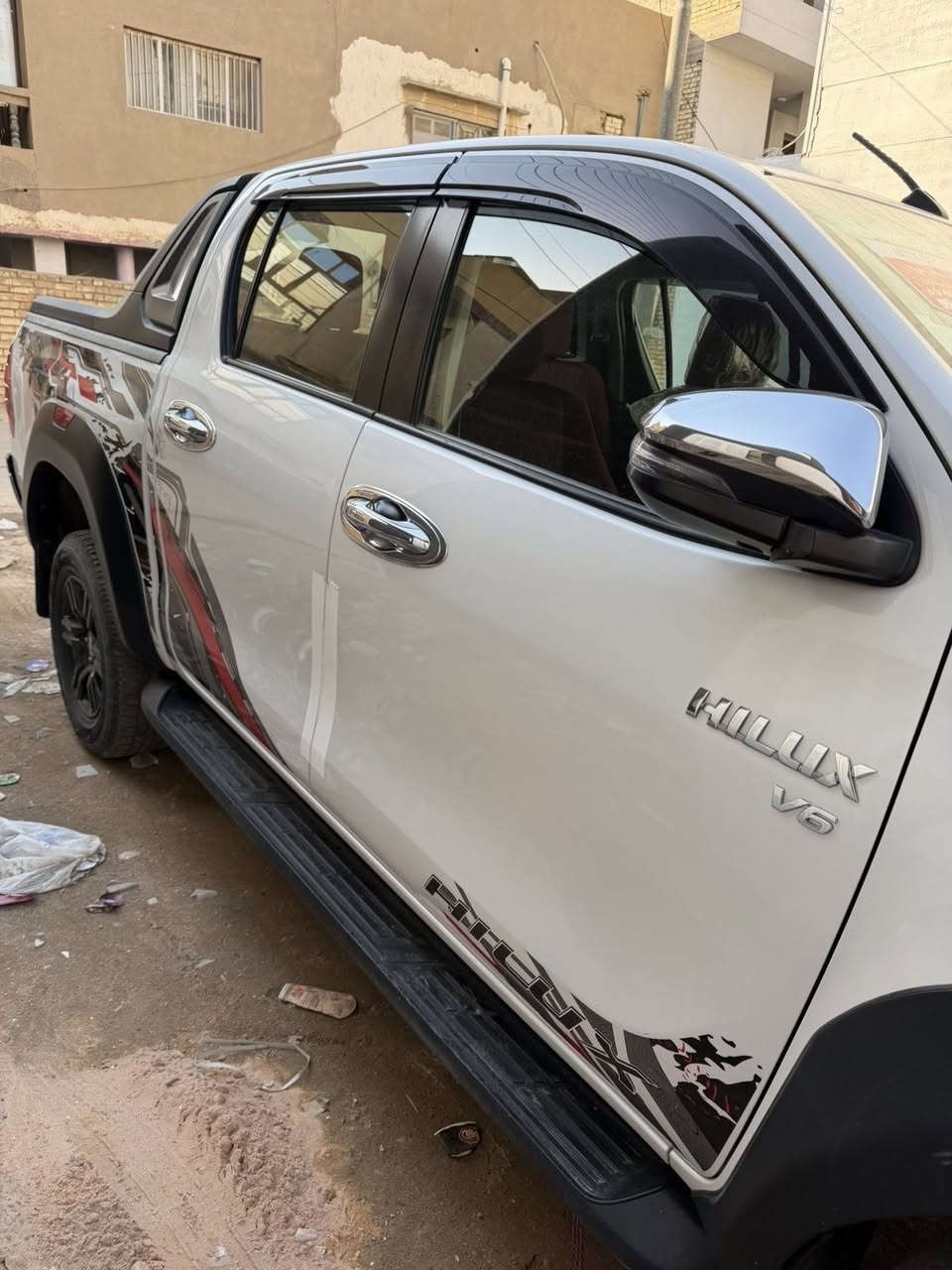 بيكب هايلوكس موديل 2024  مكفوله كفاله عامه 6v رقم أربيل الجديد شركه جيهان فول  للاتصال *********** متوفر واتساب
