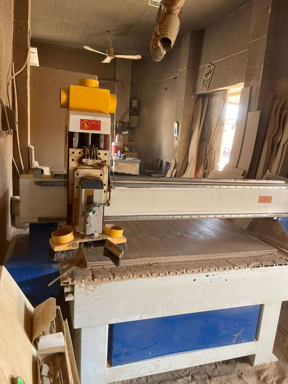 مكاني بصره صناعيه حمدان سعر المكينه 38 ورقه وبيه مجال
مكينه Cnc - A11 للبيع نوع سبندل 6.4 سعرهاا 38 وبيه مجال للشراي *********** قياس المكينه قياس 130 x 250
