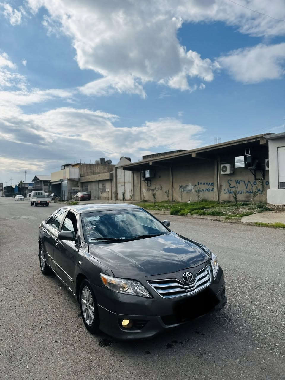 سلام عليكم اخواني
عندي كامري موديل2010
سياره گير محرك تبريد
صدر عداديه بشرط
سياره سبغ عام
بجم و خلف كبس
بدون ضربه 
تريد تحويل وكاله ب نفس اليوم
مكان اربيل
سعر85مجال قليل
واتساپ***********
