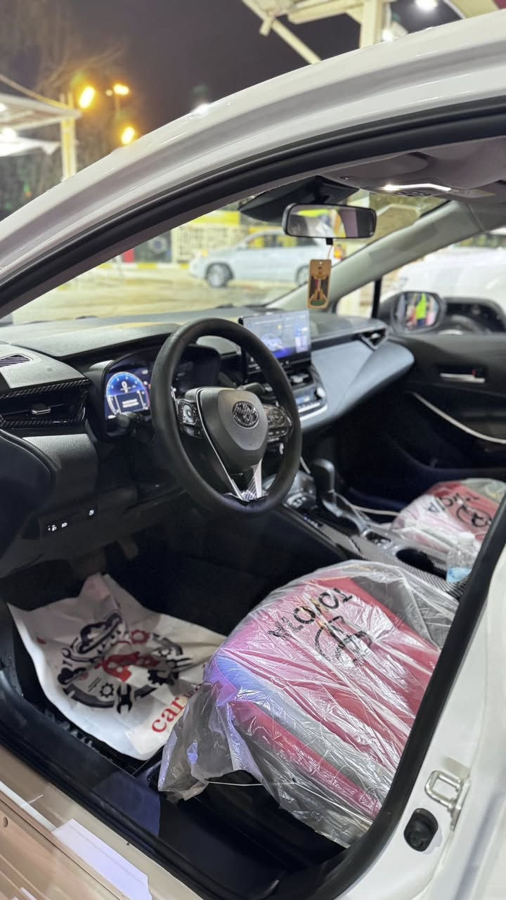 السلام عليكم
كورلا هايبرد 2025 وضع الزيرو السيارة ماشية 10الف كيلو مترمكفولة كفاله عامة من صبغ وبارد فقط رصعة صغيرة ب الباب السياره مبدله دهن يم شركة الساجي تيوتا.الرقم ***********

المواصفات 🔻

مكينه 1800 هايبرد شحن ذاتي 

سلايت 

كراسي جلد اصلي+ دركة جلد وحياكه  

رادار + تحديد مسار طريق + قيادة ذاتيه 

قرائة علامات الطريق المرورية

بصمة تشغيل + دخول ذكي  يدة الباب

هاندر بريك بصمة + اوتو هولد 

  بطاين بوب حياكه  مطرز 

كيجات ديجتل 

شاشه مسجل +تبريد بيانو + كامره خلفيه دوارة + كار بلي 

تبريد قطعتين 

لايت زينون عالي ناصي + بروجكتر لد زينون + لد صباحي زينون+ بكلايت لد 

 حساس اطار + حساس مطر + حساس لايت داينمك عالي ناصي اوتو 

يفو مود + مود درايف + مانع انزلاق 

 تحكم  الستيرن كامل مع كروس سرعه

 ايرباك عدد 10

ويل كب  حجم 16
