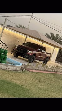 دوج رام بك هورن موديل 2020 لون كرزي🍒 مميز  معلاية 3 سانتيم  المواصفات ...
