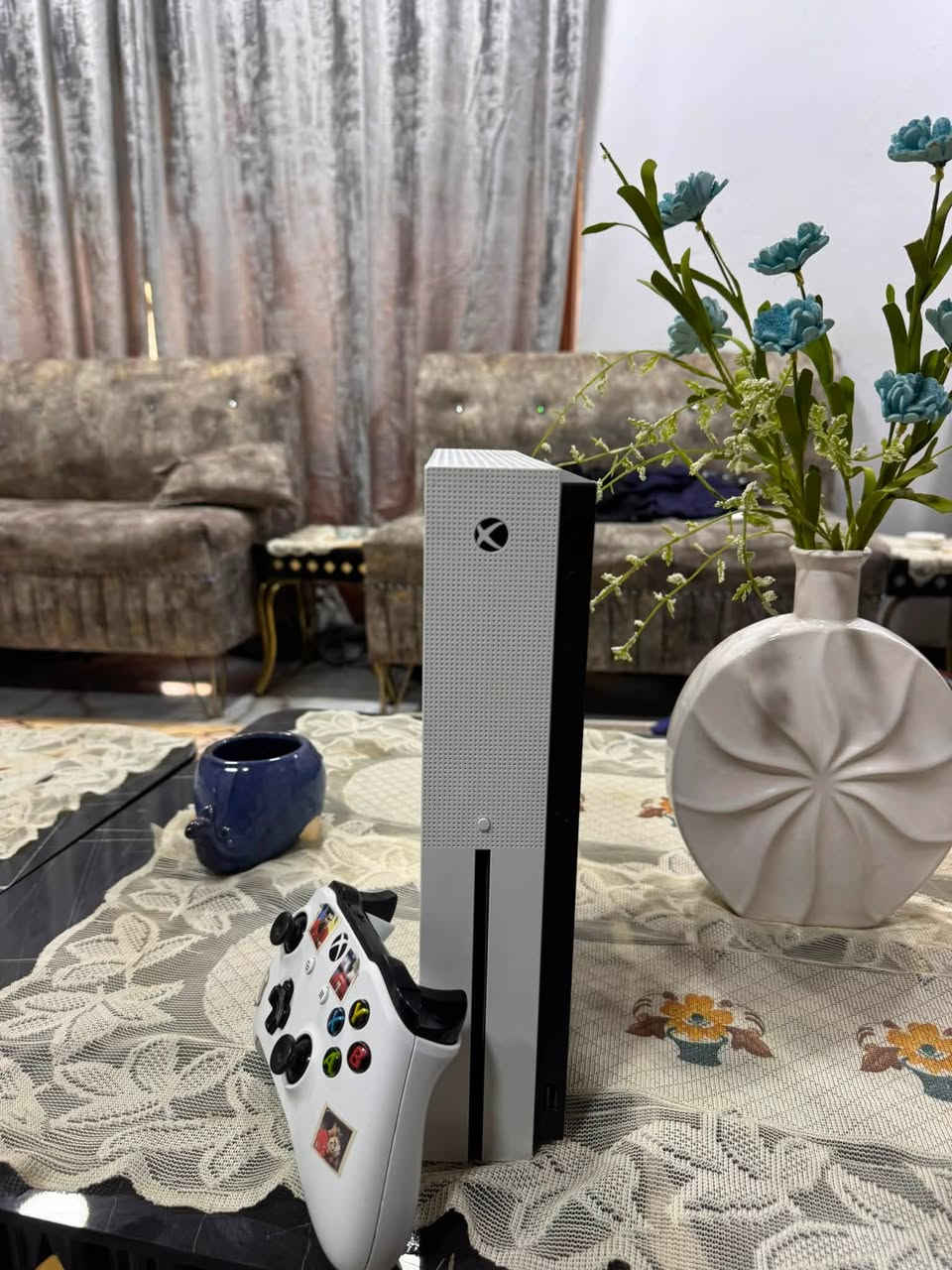 السلام عليكم xbox one S للبيع الجهاز لوك ستيكر نظافه 90‎%‎ جهاز استخدام شهر وانترك ابيعلك من اخ لأخو العنوان سماوه ام العصافير السعر خاص


**إذا كنت صاحب هذا الإعلان وتريد حذفه لأي سبب، رجاءا أرسل رسالة إلى الدعم الفني**