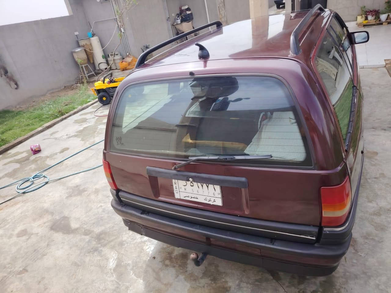 اوبل اوميكا ستيشن موديل 91 حجم 20 رقم كركوك 
***********
