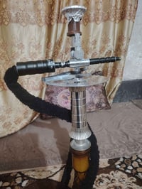 نارجيلة • ستانلس ستيل • مستعملة شوي