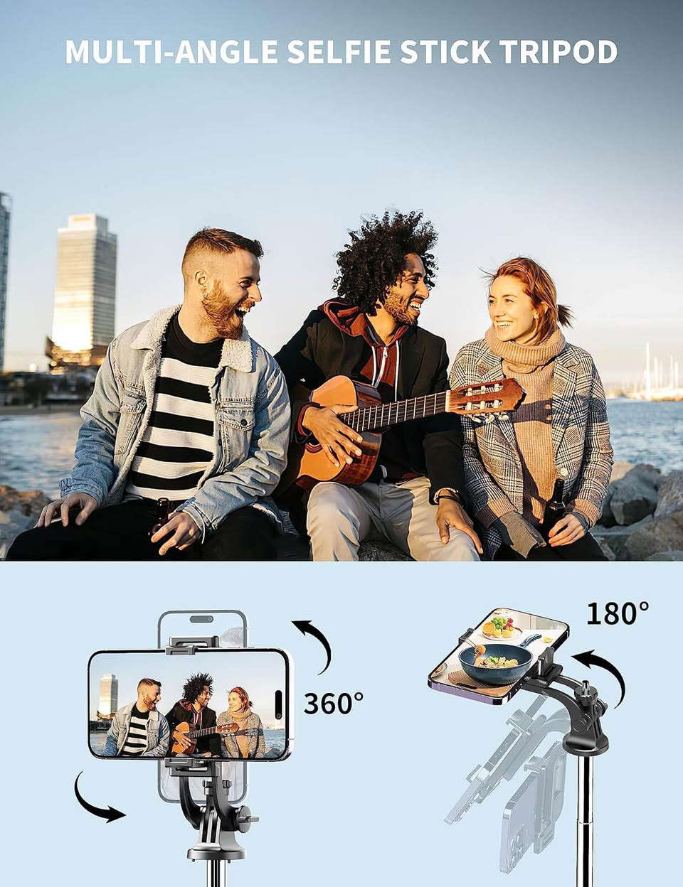🎥 Q16SS Selfie Stick & Tripod | 1.8M

لە کاتی سێلفی گرتن یان تۆمارکردنی ڤیدیۆ هەستت کردووە کە دەستت دەلەرزێت یان زاویای باش نادۆزیتەوە؟ 🤔

Q16SS چارەسەری ئەو کێشەیەیە 👌

🔹 درێژی تا 1.8 مەتر (180cm) بۆ وێنە و ڤیدیۆی فراوانتر
🔹 دروستکراو لە ئەڵمنیۆمی بەهێز و سووک
🔹 هۆڵدەری مۆبایل بە سوڕانەوەی 360° بۆ هەموو ئاراستەکان
🔹 ڕیمۆتی بلوتووث بۆ وێنەگرتن و تۆمارکردن لە دوورەوە
🔹 دەبێتە Tripod ـێکی جێگیر بۆ لایڤ، ڤلۆگ و ڤیدیۆی TikTok
🔹 گونجاو بۆ مۆبایلەکانی 4 تا 7 ئینچ
🔹 کاتێک دادەخرێت تەنها 31cm قەبارەیەتی، بۆیە ئاسانە لە جانتا یان ئۆتۆمبێل هەڵیبگریت

📸 گونجاو بۆ:
✔️ TikTok Creator
✔️ Instagram Reels
✔️ Facebook Live
✔️ YouTube
✔️ سەفەر و گەشت

ئەگەر دەتەوێت بە بێ یارمەتی کەسێک ڤیدیۆ و وێنەی پڕۆفیشناڵ دروست بکەیت، Q16SS یەکێکە لە باشترین هەڵبژاردەکان.

📩 بۆ نرخ و داواکاری نامە بنێرە. السليمانية, العراق


**إذا كنت صاحب هذا الإعلان وتريد حذفه لأي سبب، رجاءا أرسل رسالة إلى الدعم الفني**