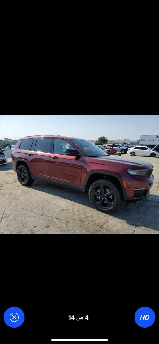 السلام عليكم جيب شيروكي موديل ٢٠٢٣ فول موصفات اعد الفتحه سعرها 270$ بيه مجال قليل سنويه جديدة هذا رقم صاحب السيارة ‭0782 934 7848‬
