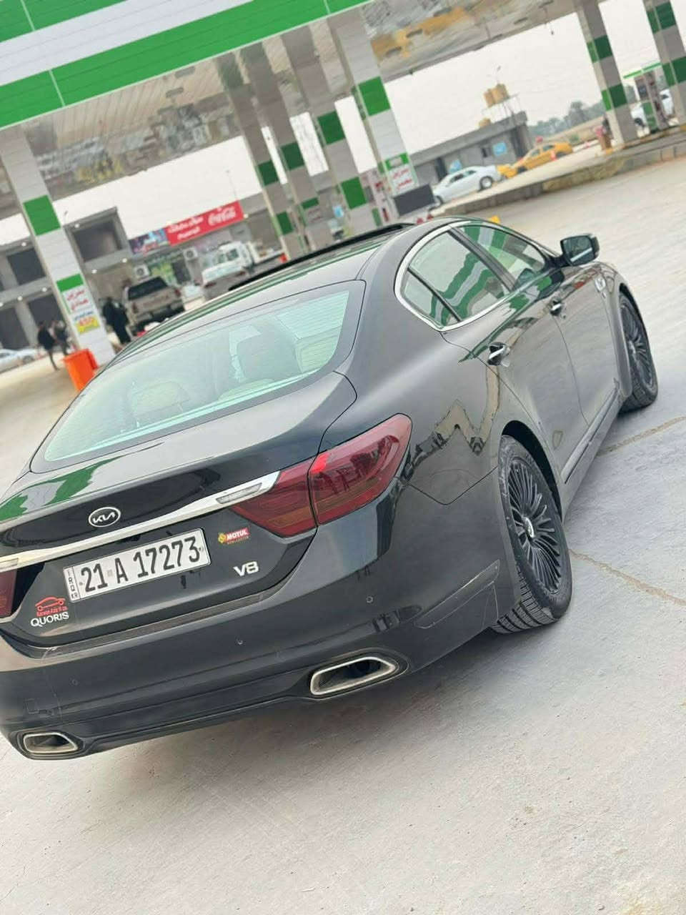 كيا كوريس 2013 خليجي
السياره كلين بدون حادث
*فقط بارد شبر بالباب الخلفي جهة العبري
محرك 6v
محرك وكير كفاله 
گير 8 نمر كوبر
ستيرن كهرباء متحرك+ كشنات وسايد بريك وبرد كهرباء
رادار كل الجهات مع تحذير المنطقه العمياء 
لايتات لد ١٦ عدسه زنون ومتحرك 
اكياس هواء كهرباء للراحه في كشن السائق والكشنات الخلفيه
بروجكترات لد 
كشنات جلد (النابا) افخم انواع الجلود لون بيجي
مرايات تعتيم للاضاءة العاليه وهيتر 
قماره شامواه فاخر 
كامرات ورادار 360 درجه
حساسات امامي خلفي
فتحه سقف
كشنات جلد تدفئه وتبريد امامي خلفي
كشنات كهرباء امامي خلفي
شاشات عدد 3
تحكم ماوس امامي خلفي
الكشنات الخلفيه VIP 
تبريد 3 قطع
حساس مناخ اوتو يتحكم بفتح وغلق الهواء الخارجي حسب نقاوه الجو 
بردات عدد 5 بلاد
ايرباكات عدد 9
سماعات شركه لكسكون 14 سماعه
دمام عدد ٢ امامي خلفي
تحديد مسار
شاشه عرض معلومات عالجامه الاماميه 
العينه شاشه وامكانيه تغيير شكل العدادات حسب الرغبه
هاند بريك بصمه كهرباء
نضام اوتو هولد
انضمه قياده عدد 4 عادي وايكو وسبورت وثلج
نضام مانع انزلاق ABS
نضام تراكشن كونترول 
نضام حزام امان كهربائي
مثبت سرعه ورادار تفاعلى 
سعر السياره165$ بيع فقط
مكان السياره كربلاء 
***********
