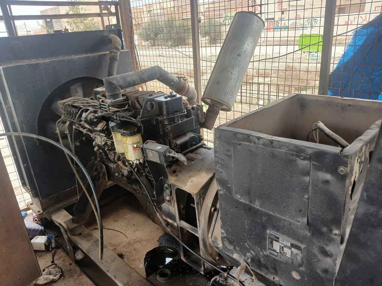 السلام عليكم مولد للبيع بيركنز  حجم ١١٢ يولد ٨٠ كيفي مكانه تكريت *********** المولد كامل شغال تجي اشوف بعينك 
شوف العين يبري الذمه
