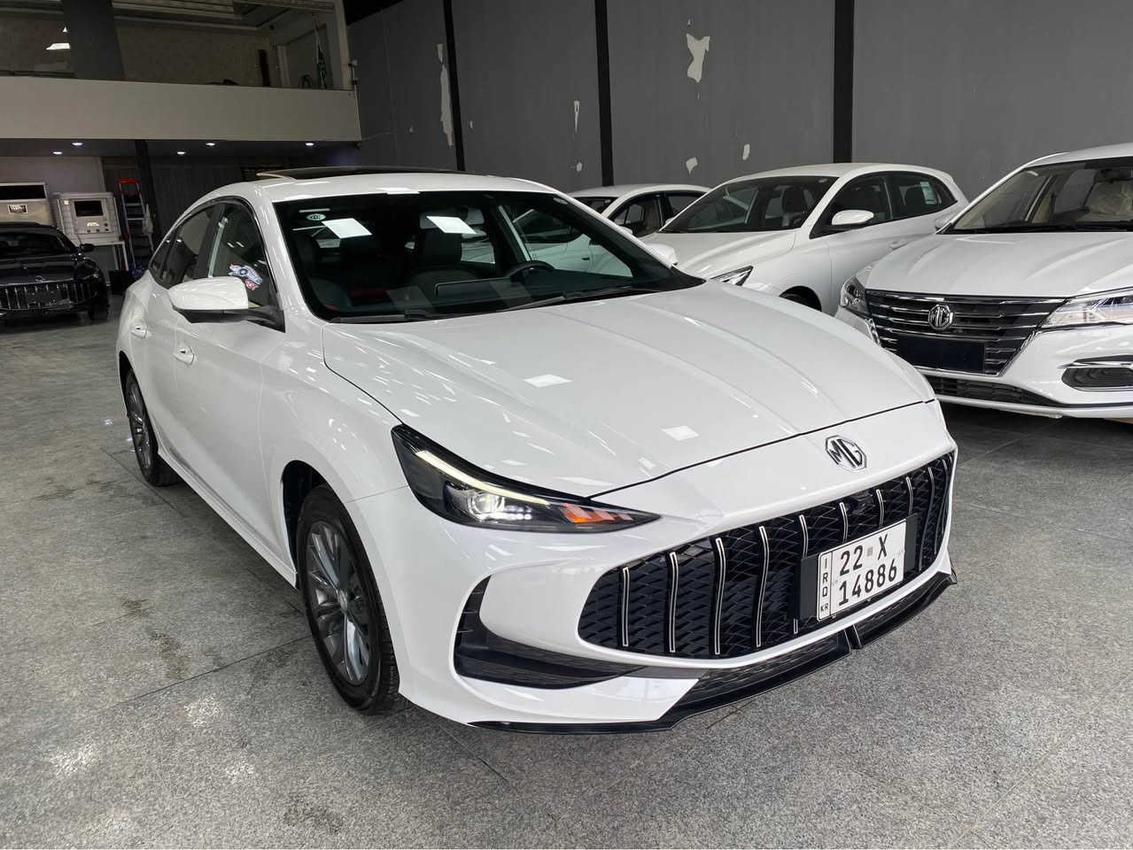 ئێم جی  MG GT 2025 Sport
تەنیا 18 هەزار ڕۆیشتووە.هیچی نیە.
فول مواصفات.بەصمة.سلاید.برێك کارەبایی.
شاشەو 5 كاميرا.ئاوێنە شەفت.لايت.زينۆن.
مكان  أربيل.   ١٠٠ متری معرض تۆپ کارس 
سعر 120$ورقة   موبایل    *********** أربيل, العراق
